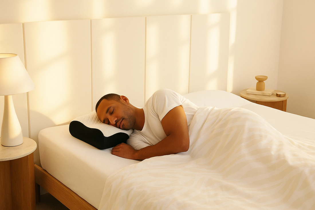 Oreiller ergonomique - une mousse 100% mémoire de forme